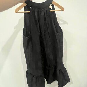 H&M Black Mod Mini dress